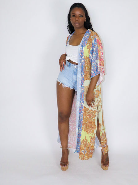 Goddess Printed Duster